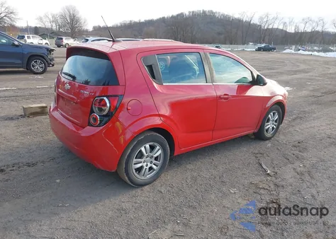 2013 Chevrolet Sonic Lt Auto from USA, damaged, VIN 1G1JC6SH1D4160669
